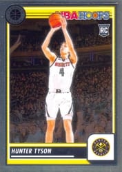 2023-24 Hoops Premium Stock Base Premium Box De'Andre Hunter #29 card