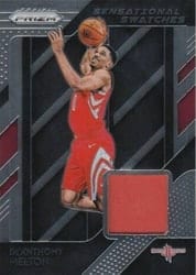 2018-19 Panini Prizm Sensational Swatches De'Anthony Melton #67 card