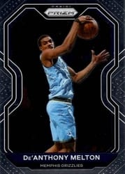 2020-21 Panini Prizm Base Set De'Anthony Melton #26 card