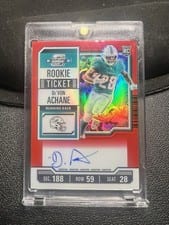 2023 Panini Contenders De'Von Achane #109 card