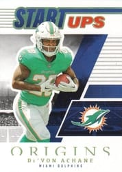 2023 Panini Origins Start-Ups De'Von Achane #15 card