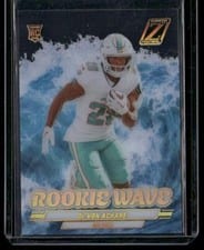 2023 Panini Zenith Rookie Wave De'Von Achane #27 card
