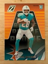 2023 Panini Zenith Rookies Autographs De'Von Achane #132 card