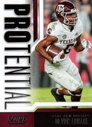 2023 Score Protential De'Von Achane #17 card