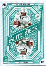 2024 Donruss Elite Elite Deck De'Von Achane #16 card