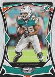 2024 Panini Certified Base Set De'Von Achane #38 card