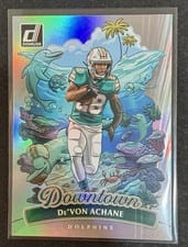 2025 Panini Donruss Downtown De'Von Achane #10 card