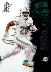 2025 Topps Signature Class Base Set De'Von Achane #35 card