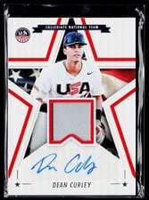2025 Panini Stars & Stripes Signature Materials Dean Curley #SSM-DC card