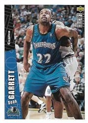 1996-97 Collector's Choice Base Set Dean Garrett #417 card