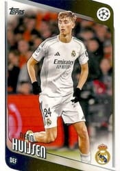 2025-26 Topps UEFA Club Competitions Base Set Dean Huijsen #39 card