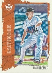 2021 Panini Diamond Kings Base Set Dean Kremer #123 card