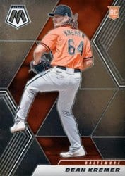 2021 Panini Mosaic Base Set Dean Kremer #235 card