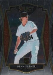 2021 Panini Select Base Set Dean Kremer #167 card