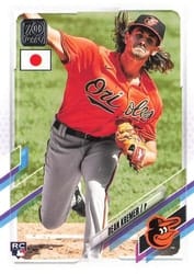 2021 Topps Japan Edition Base Set Dean Kremer #28 card