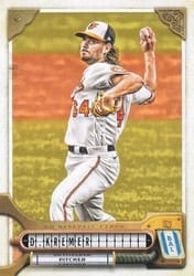 2022 Topps Gypsy Queen Base Set Dean Kremer #182 card