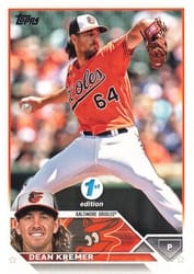 2023 Topps 1st Edition Base Set Dean Kremer #267 card