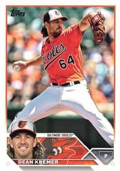 2023 Topps Base Set Dean Kremer #267 card