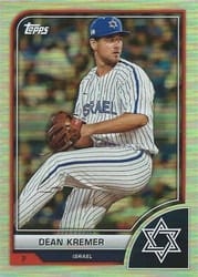 2023 Topps World Baseball Classic Base Set Dean Kremer #51 card