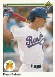 1990 Upper Deck Base Set Dean Palmer #74 card