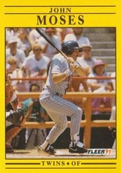 1991 Fleer Base Set Dean Palmer #619 card