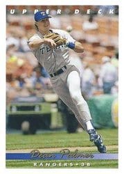 1993 Upper Deck Base Set Dean Palmer #241 card