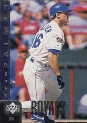 1998 Upper Deck Base Set Dean Palmer #108 card
