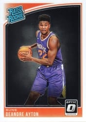 2018-19 Donruss Optic Base Set Deandre Ayton #157 card