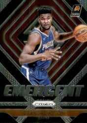 2018-19 Panini Prizm Emergent Deandre Ayton #1 card