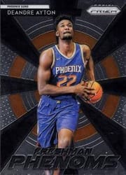 2018-19 Panini Prizm Freshman Phenoms Deandre Ayton #25 card