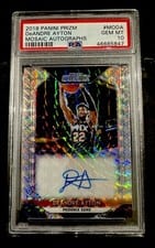 2018 Panini Prizm Mosaic Autographs Deandre Ayton #MO-DA card
