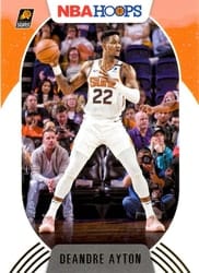 2020-21 Hoops Winter Base Set Deandre Ayton #198 card