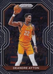 2020-21 Panini Prizm Base Set Deandre Ayton #5 card