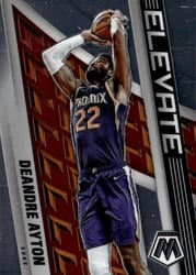 2021-22 Panini Mosaic Elevate Deandre Ayton #25 card