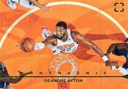 2021-22 Panini Photogenic Base Set Deandre Ayton #67 card