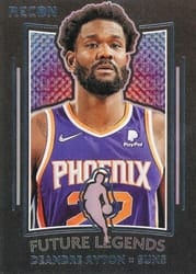 2021-22 Panini Recon Future Legends Deandre Ayton #22 card