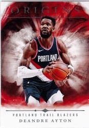 2024-25 Panini Origins Base Set Deandre Ayton #3 card