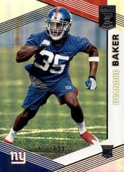 2019 Donruss Elite Base Set Deandre Baker #128 card
