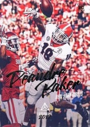 2019 Panini Luminance Base Set Deandre Baker #102 card