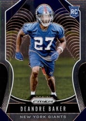 2019 Panini Prizm Base Set Deandre Baker #314 card