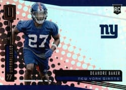 2019 Panini Unparalleled Base Set Deandre Baker #229 card