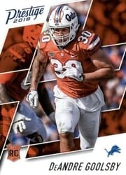 2018 Panini Prestige Base Set DeAndre Goolsby #230 card