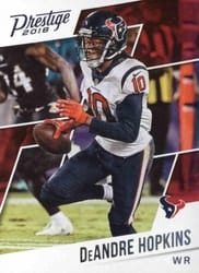 2018 Panini Prestige Base Set DeAndre Hopkins #105 card