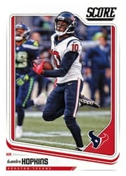 2018 Score Base Set DeAndre Hopkins #128 card
