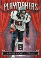 2019 Donruss Elite Playmakers DeAndre Hopkins #PM-6 card