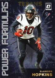 2019 Donruss Optic Power Formulas DeAndre Hopkins #PF-2 card