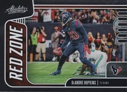 2019 Panini Absolute Red Zone DeAndre Hopkins #12 card