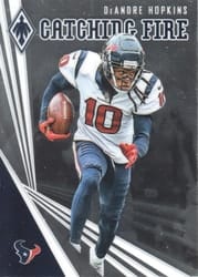 2019 Panini Phoenix Catching Fire DeAndre Hopkins #17 card