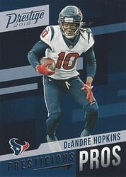 2019 Panini Prestige Prestigious Pros DeAndre Hopkins #PP-DH card