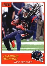 2019 Score Base Set DeAndre Hopkins #43 card